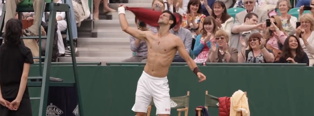 Funny Novak Djokovic In Play Me Maybe Music Video Parody - Outside the Ball