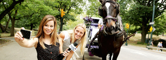 Welcome Back Petra! Petra Kvitova Goes #HashtagPosing with Outside the Ball in Central Park