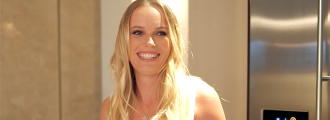 Caroline Wozniacki Has a Sweet Tooth and Loves to Bake But Guess What’s In Her Fridge!