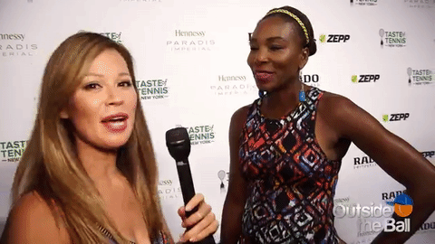 Taste of Tennis Venus Williams laugh
