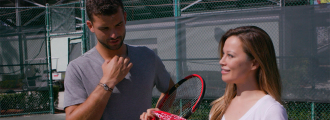 Grigor Dimitrov Plays Target Practice Blindfolded