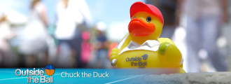 Get to Know (and Win) Everyone’s Favorite Tennis Mascot, Chuck the Duck