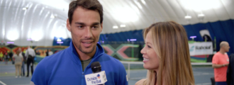 Fabio Fognini Entertains With His Wild Side