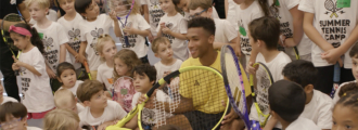 Felix Auger-Aliassime & Court 16 Inspire Next Generation